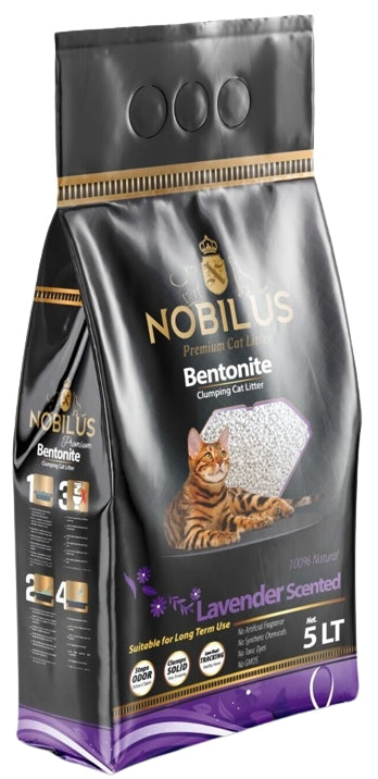 Nobilus, Cat Litter With Lavender Aroma, 5 L