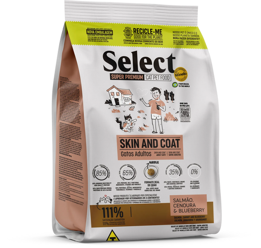 Select by Monello Skin and Coat – Adult Cats