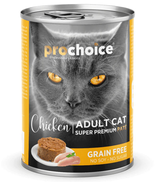 Prochoice - Adult Cat Premium Pate With Chicken 400g