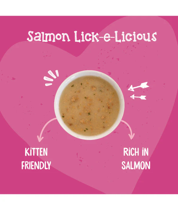 Webbox - Lick-e-Licious Salmon Cat Treats 4 sachets