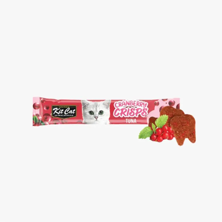 Kit Cat Cranberry Crisps Cat Treats – Tuna (20g)