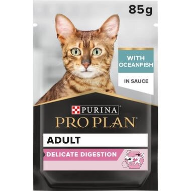 Purina Pro Plan Delicate Wet Cat Food, Oceanfish in Gravy