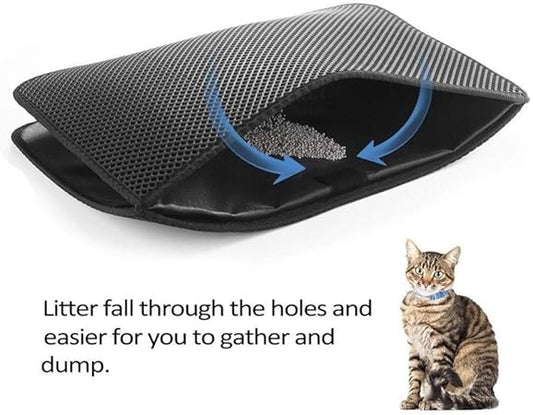 Double Layer Cat Litter Mat
